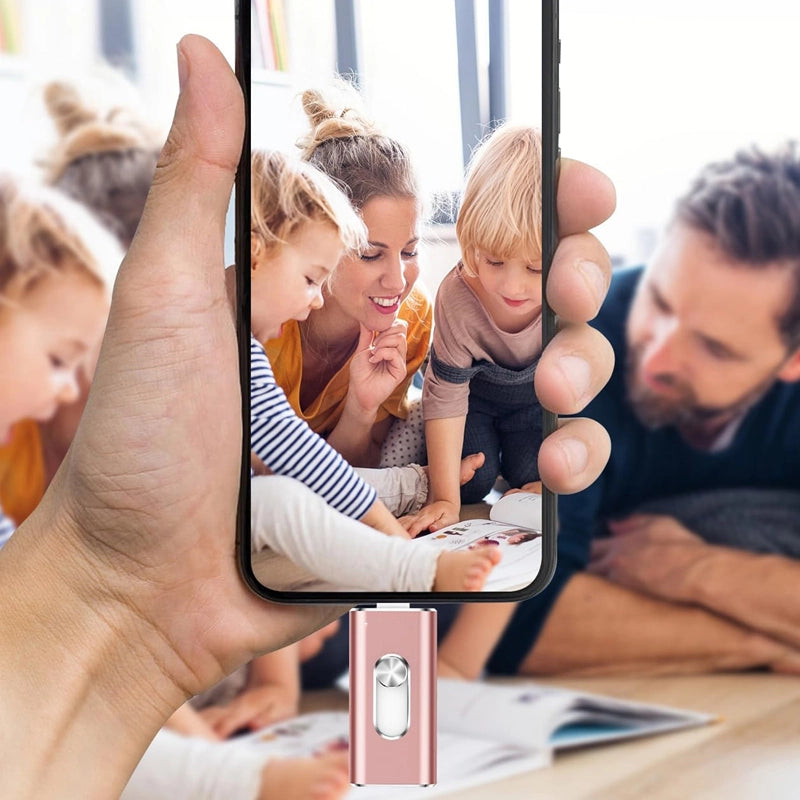 ExtraMo™ 3-in-1 Smart USB Drive