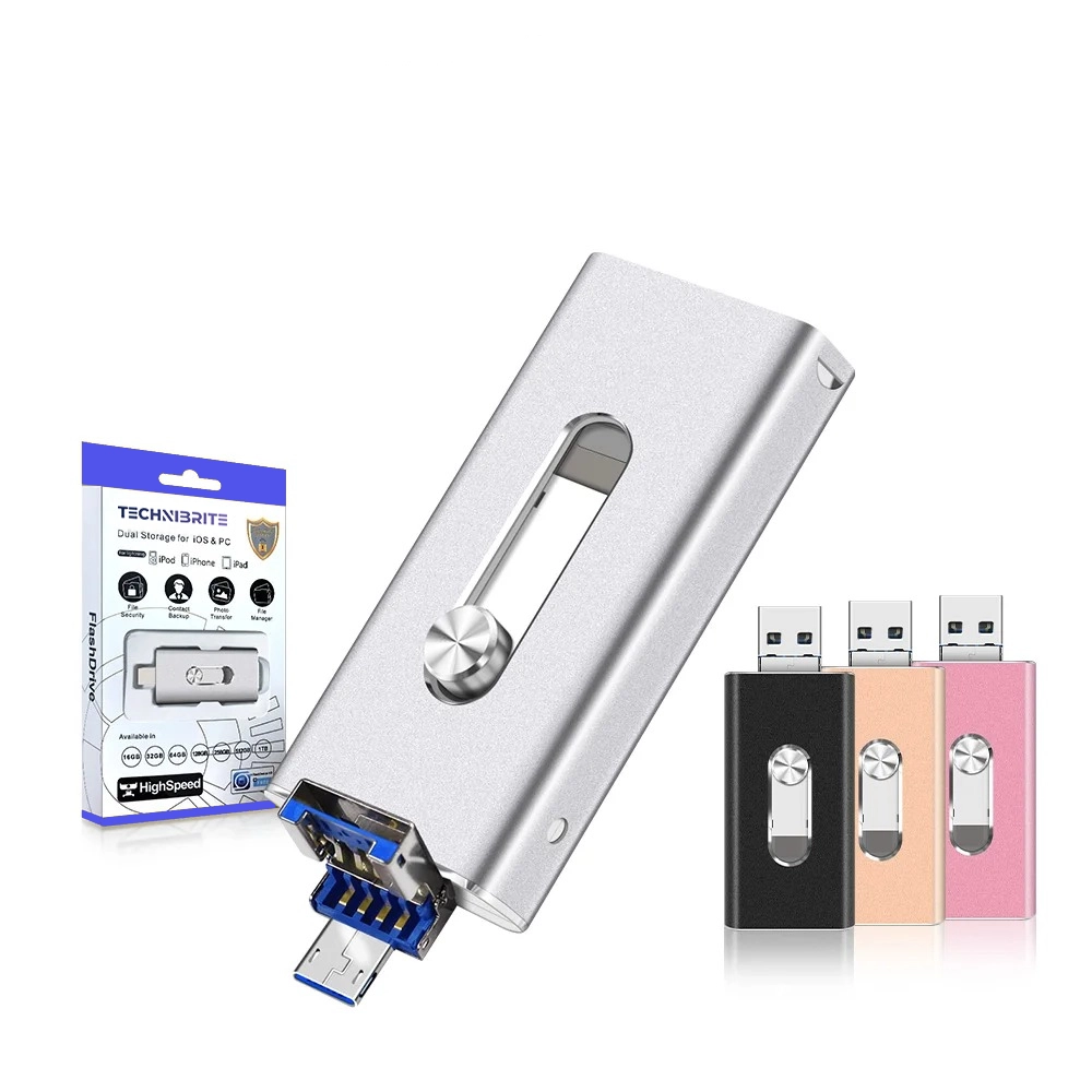 ExtraMo™ 3-in-1 Smart USB Drive