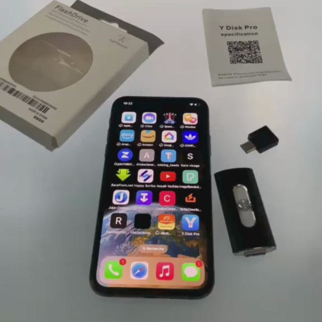 ExtraMo™ 3-in-1 Smart USB Drive